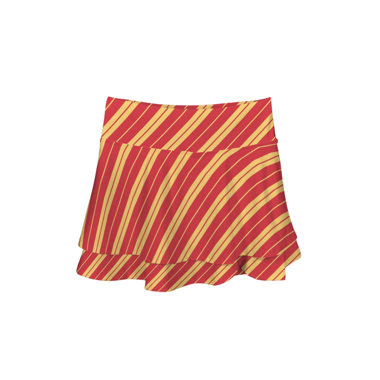 Houses Stripes Ruffle Active Skort