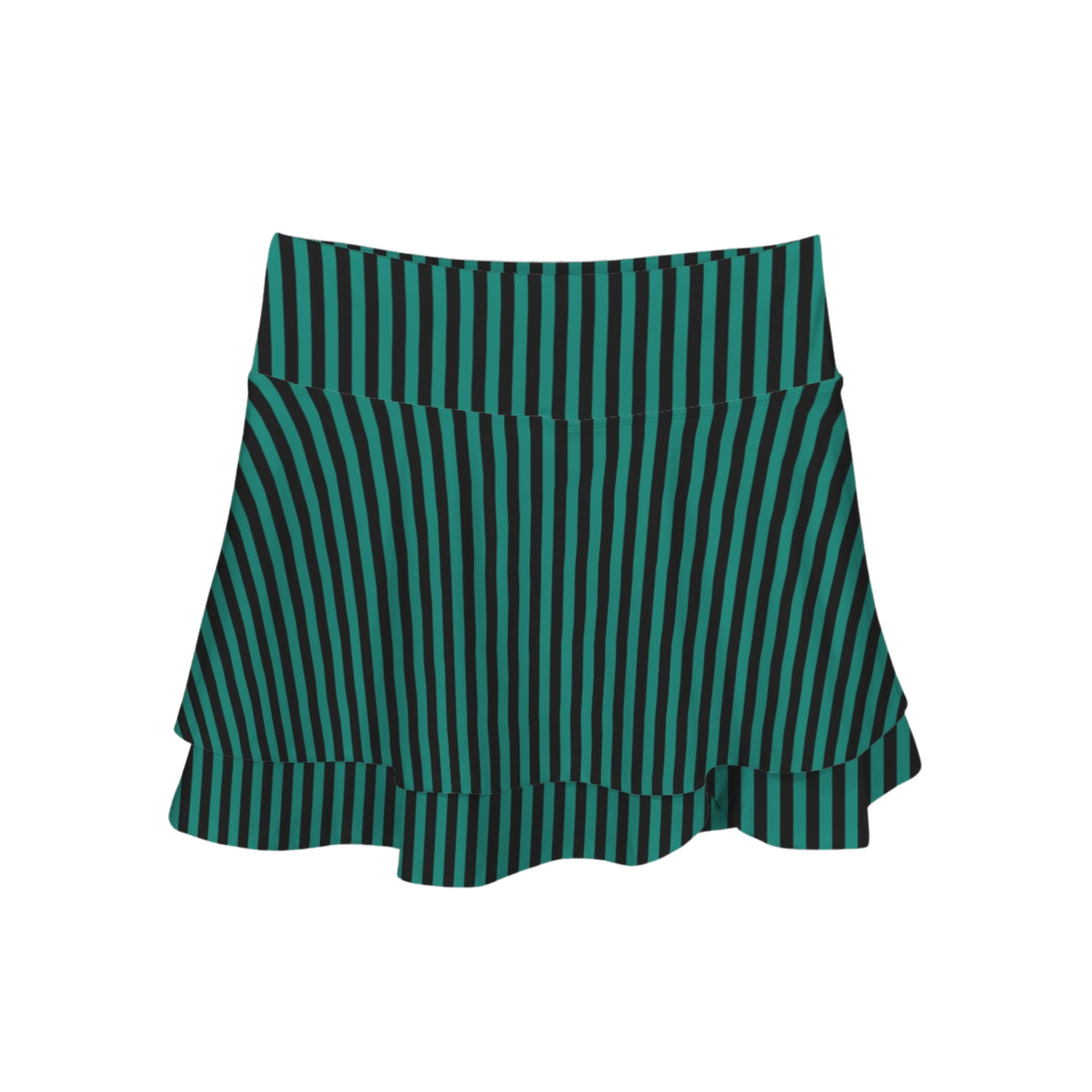 Ghost Host Ruffle Active Skort