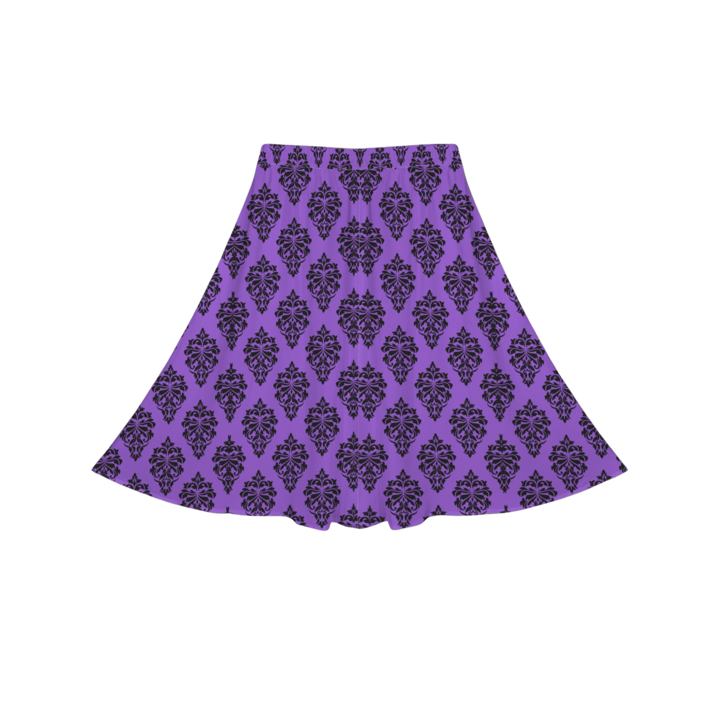 Haunted Walls Midi Skirt