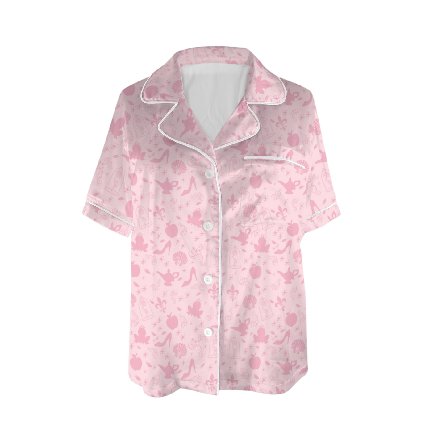 Princess Icons Silky Pajama Set