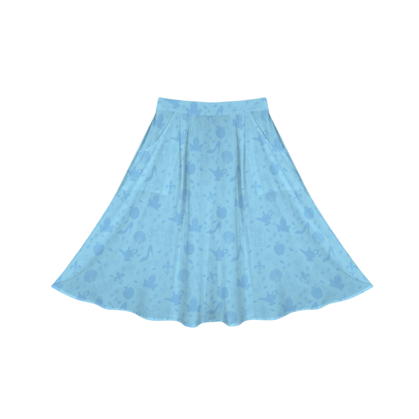 Princess Icons Midi Skirt
