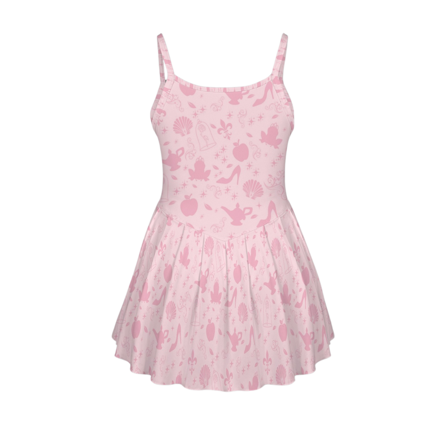 Princess Icons Pleat Skirt Active Dress