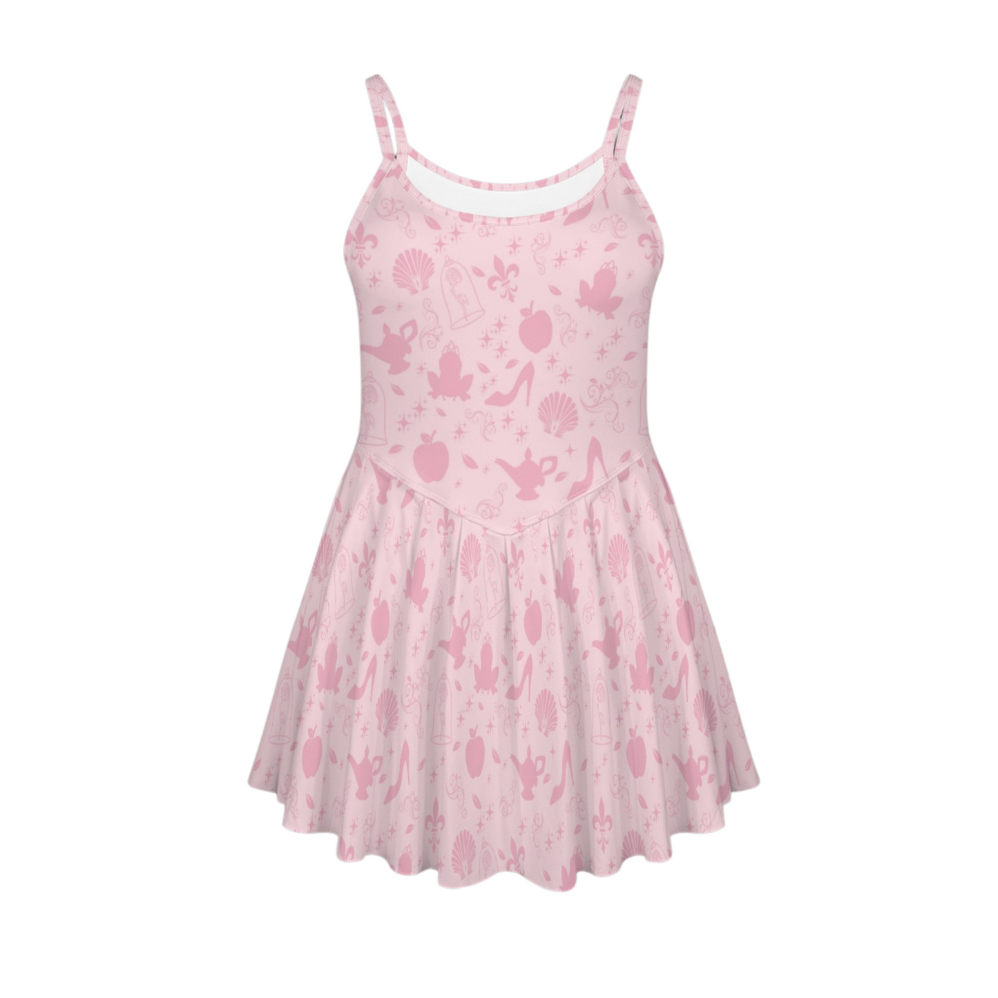 Princess Icons Pleat Skirt Active Dress