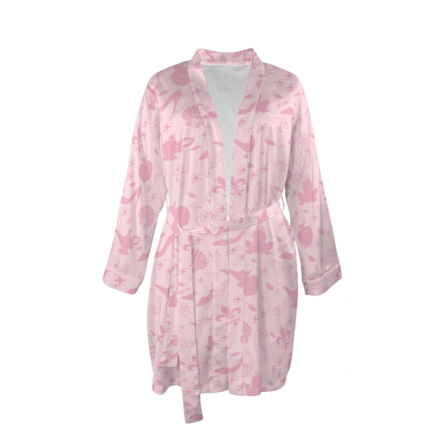 Princess Icons Nightgown & Robe Pajama Set