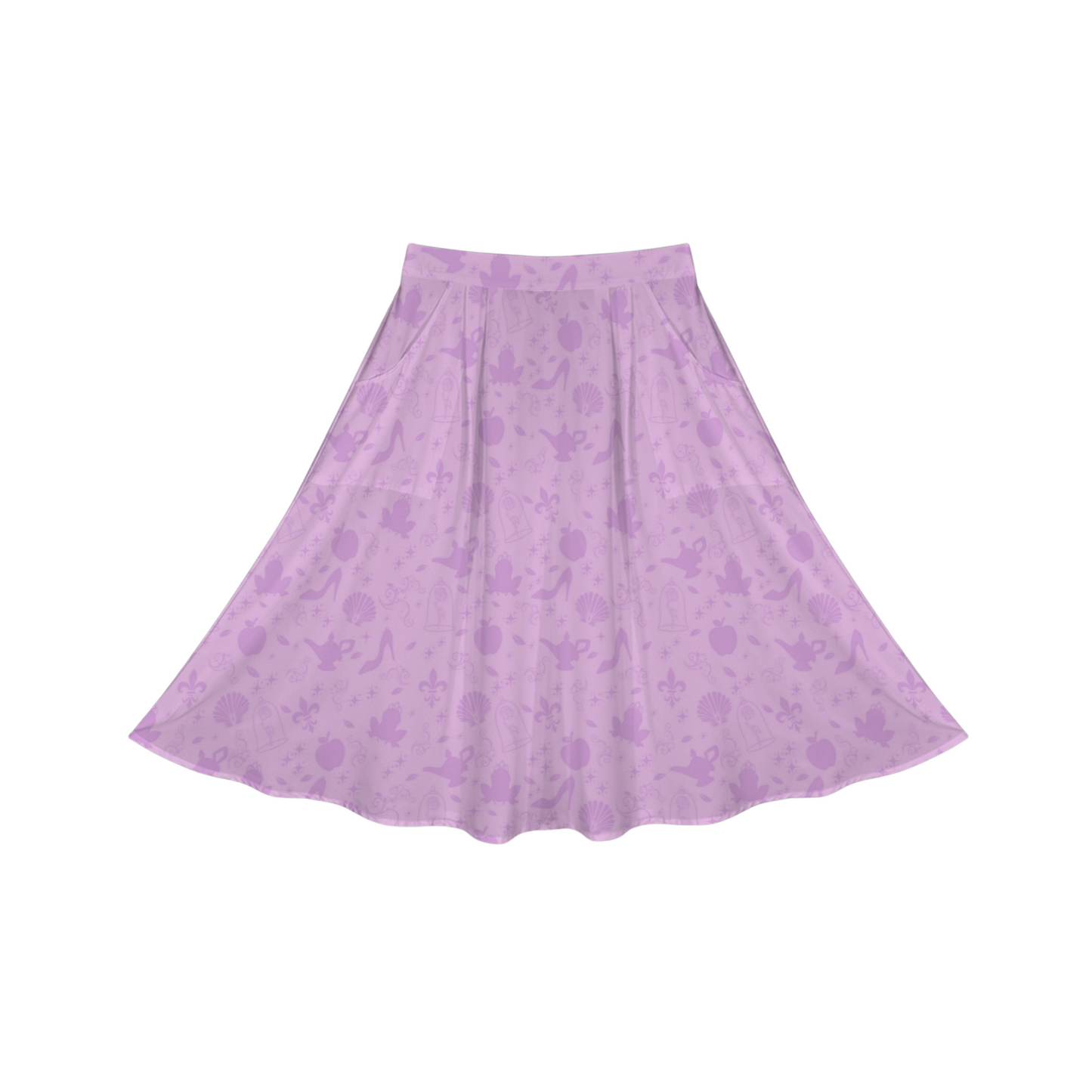 Princess Icons Midi Skirt