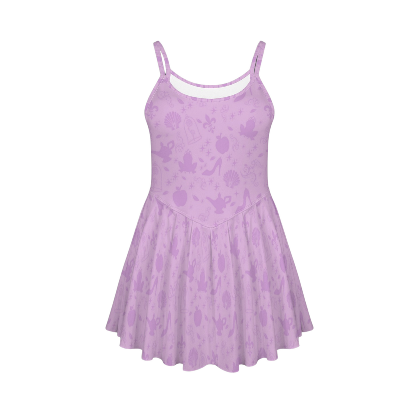 Princess Icons Pleat Skirt Active Dress