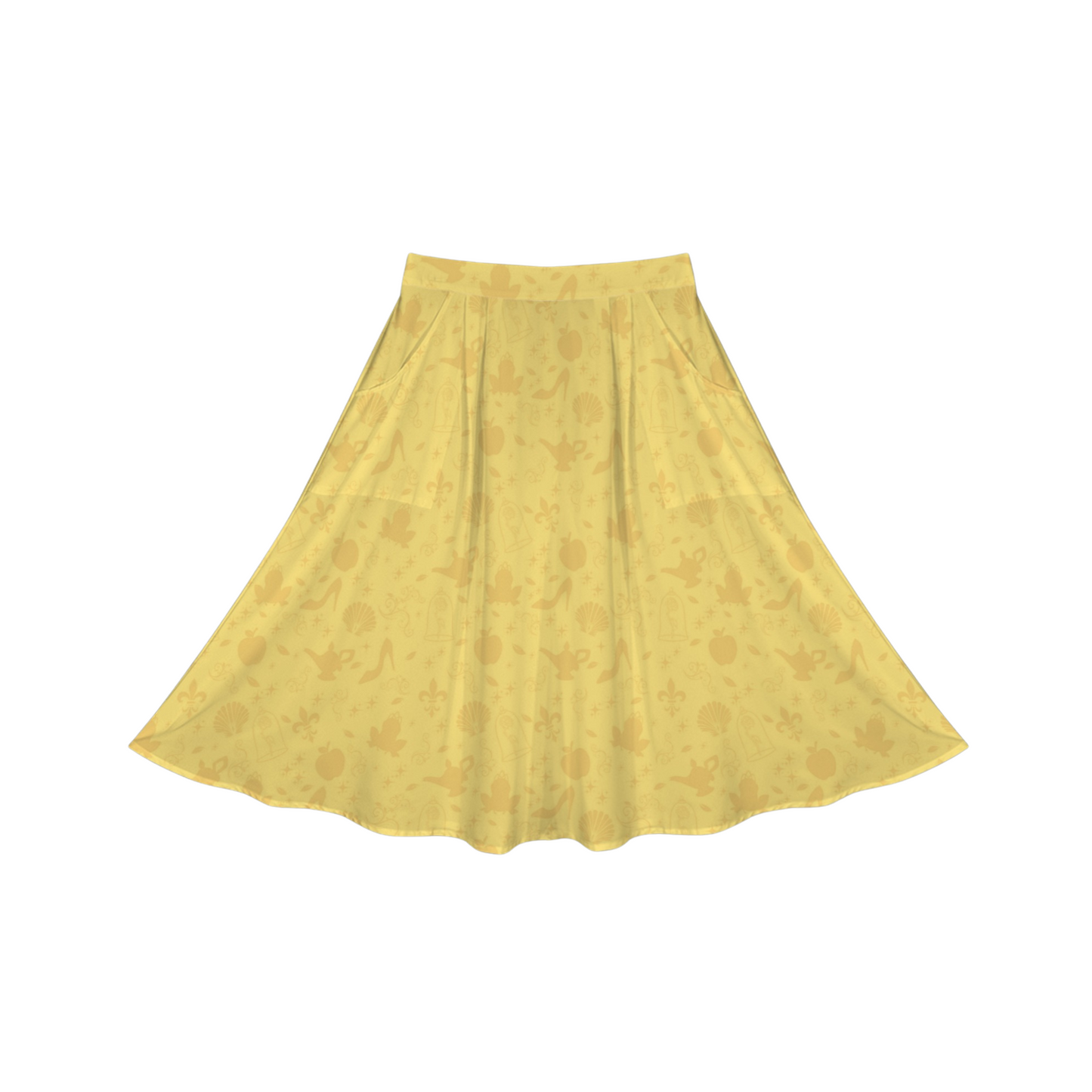 Princess Icons Midi Skirt