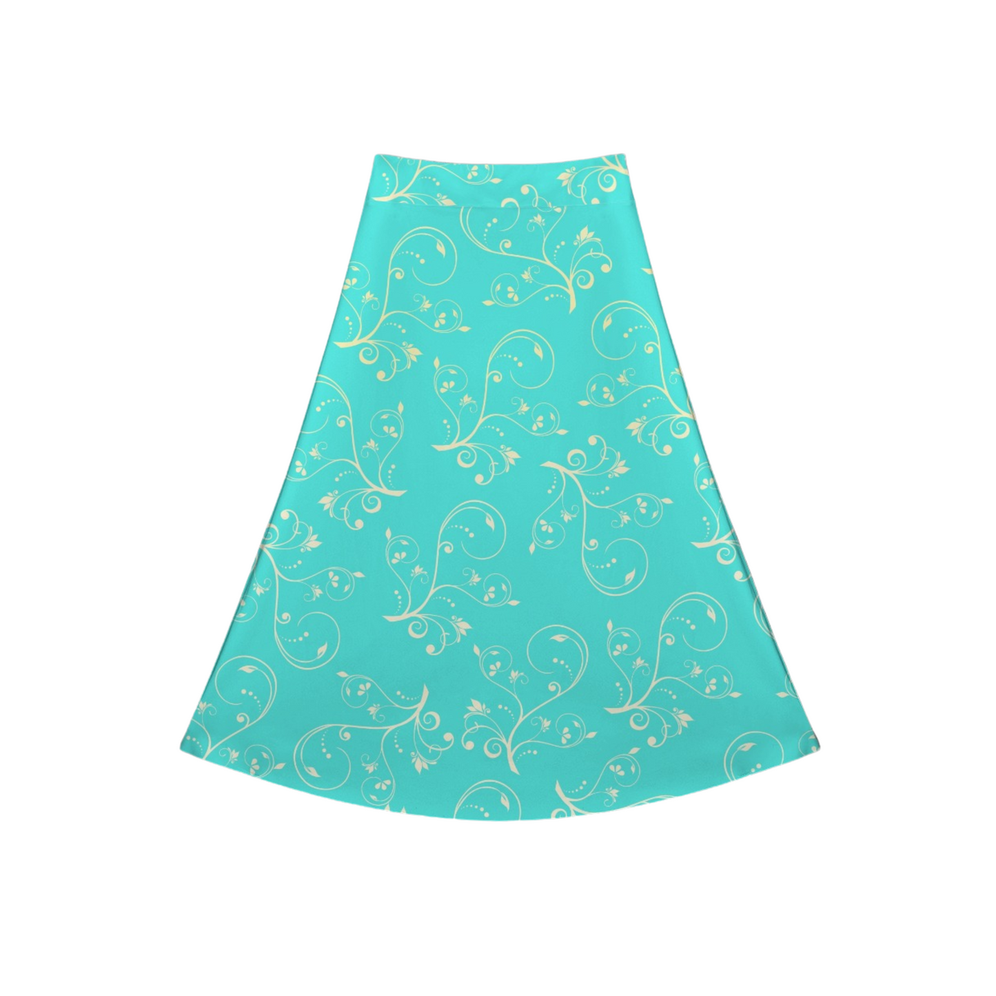 Jasmine Swirl Crossover Midi Skort