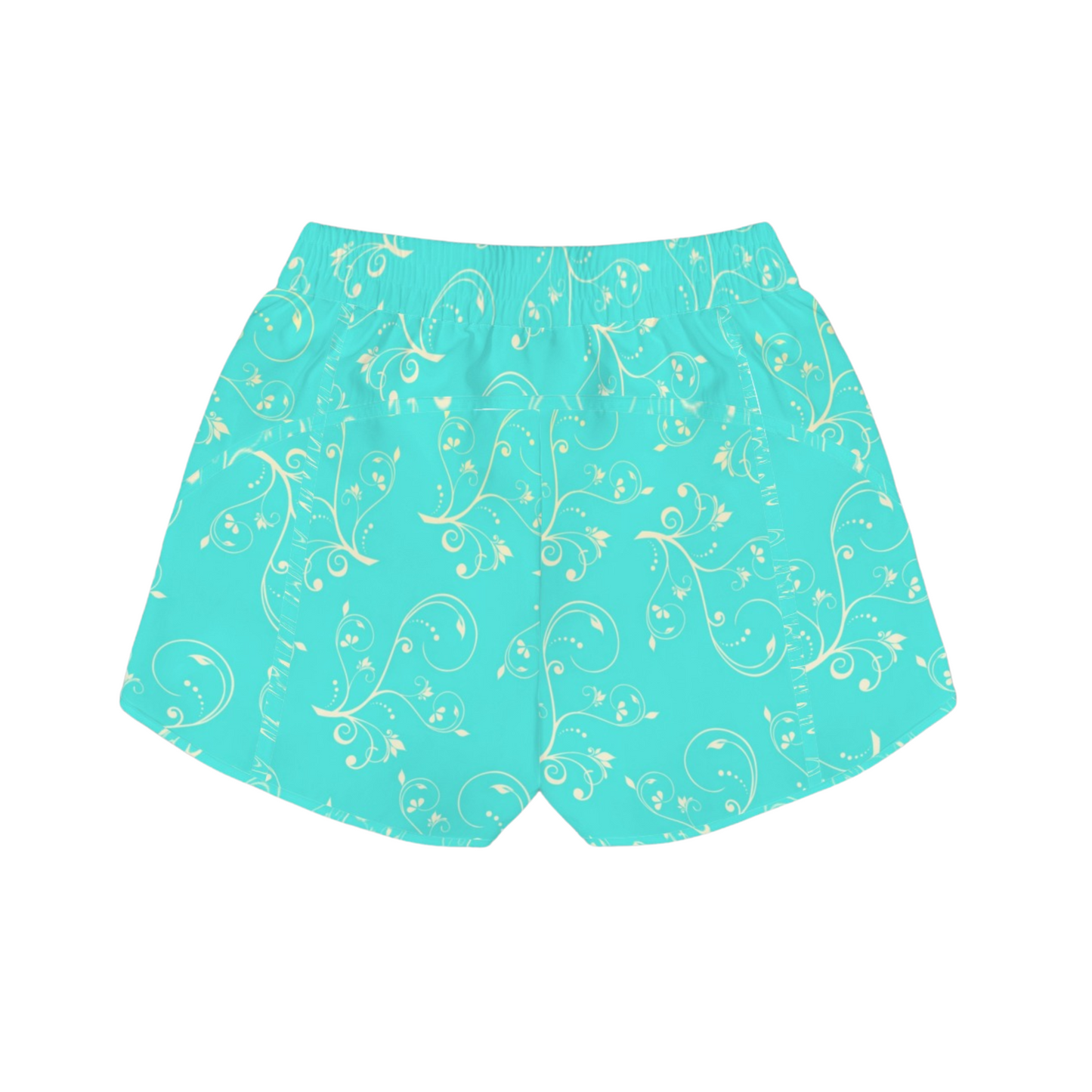 Jasmine Swirl Running Shorts