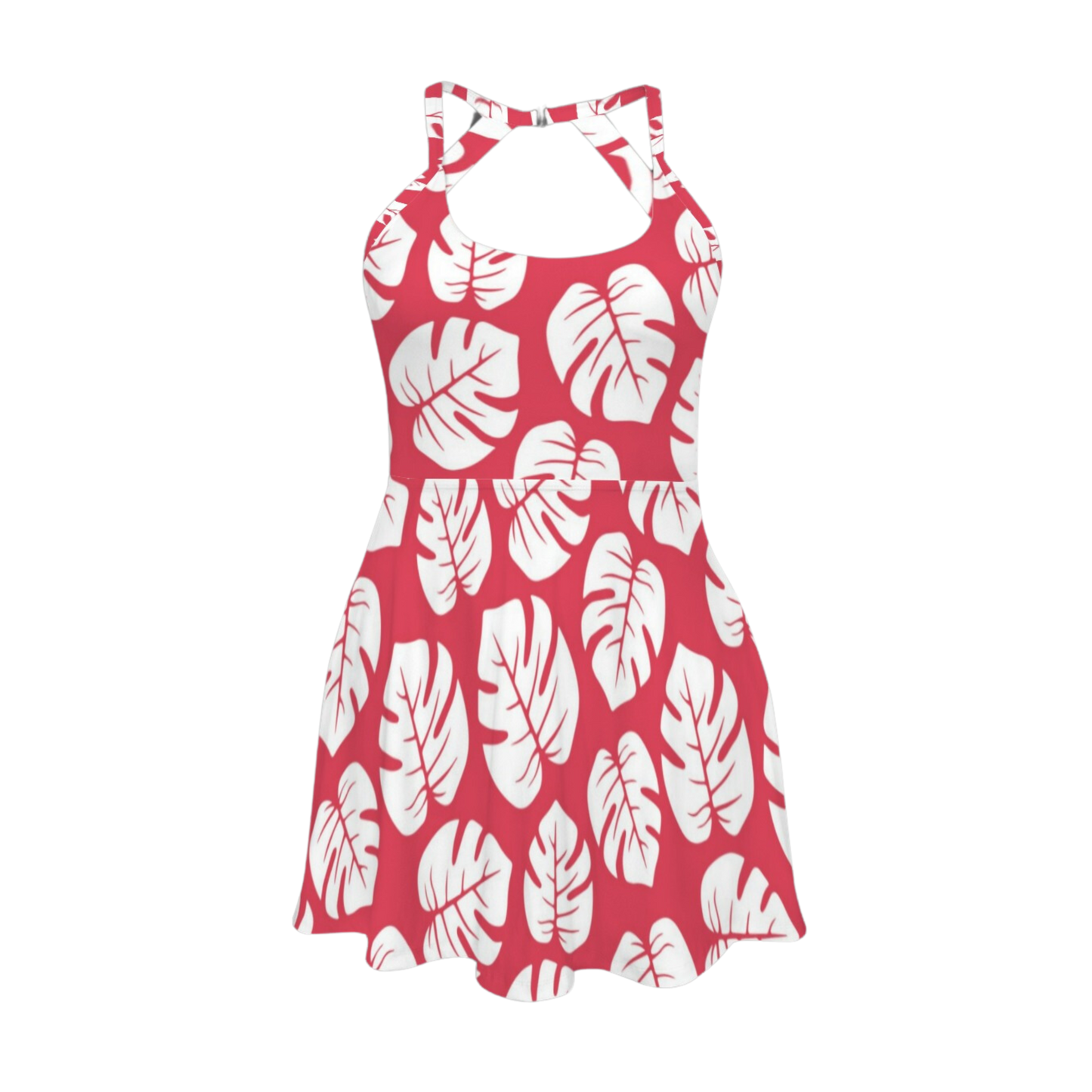Lilo Open Back Flare Skirt Active Dress