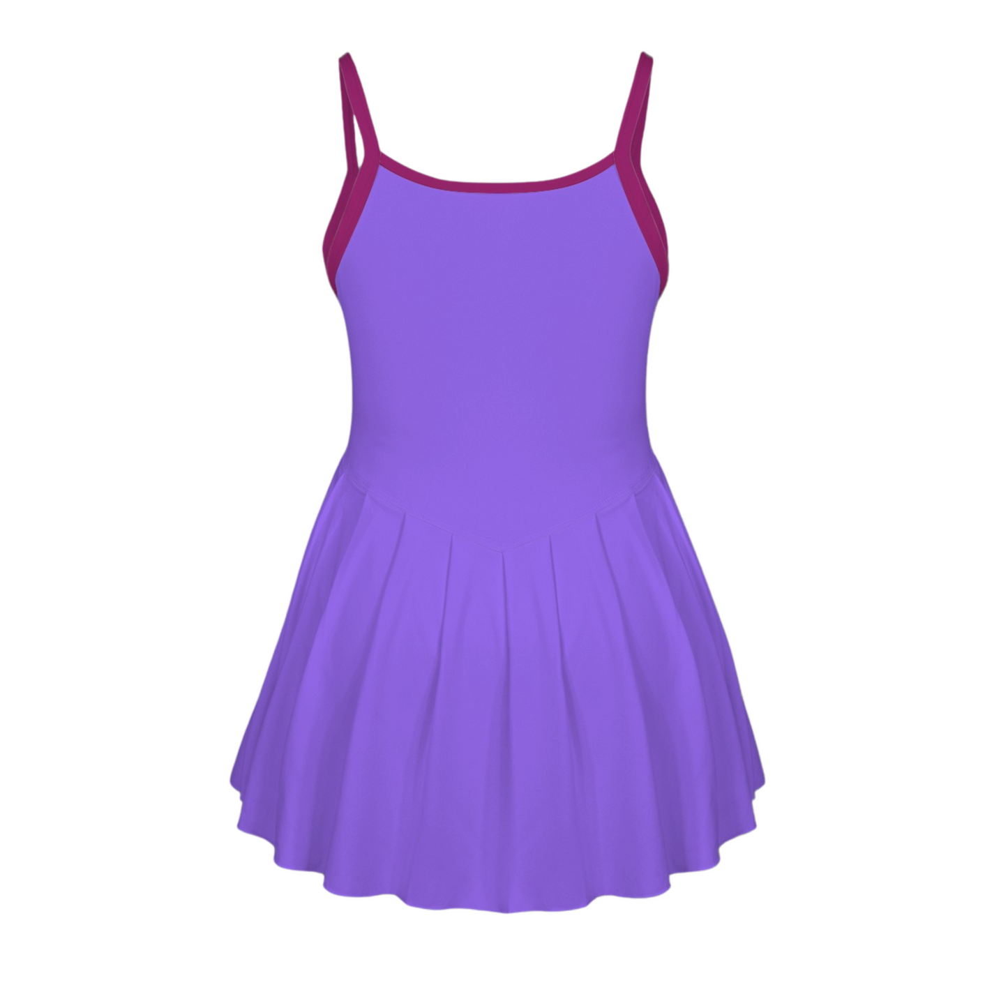 Meg Colorblock Pleat Skirt Active Dress