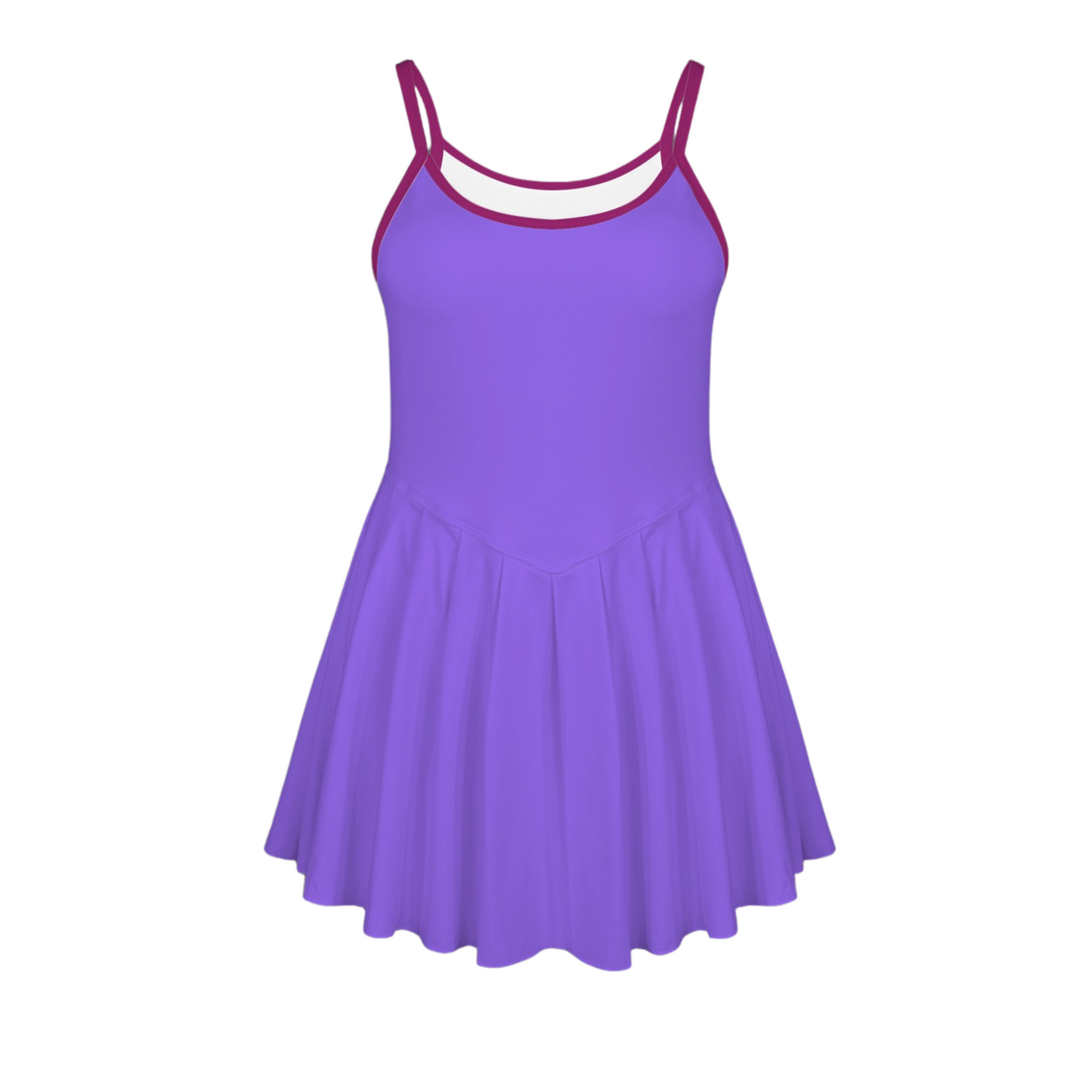 Meg Colorblock Pleat Skirt Active Dress