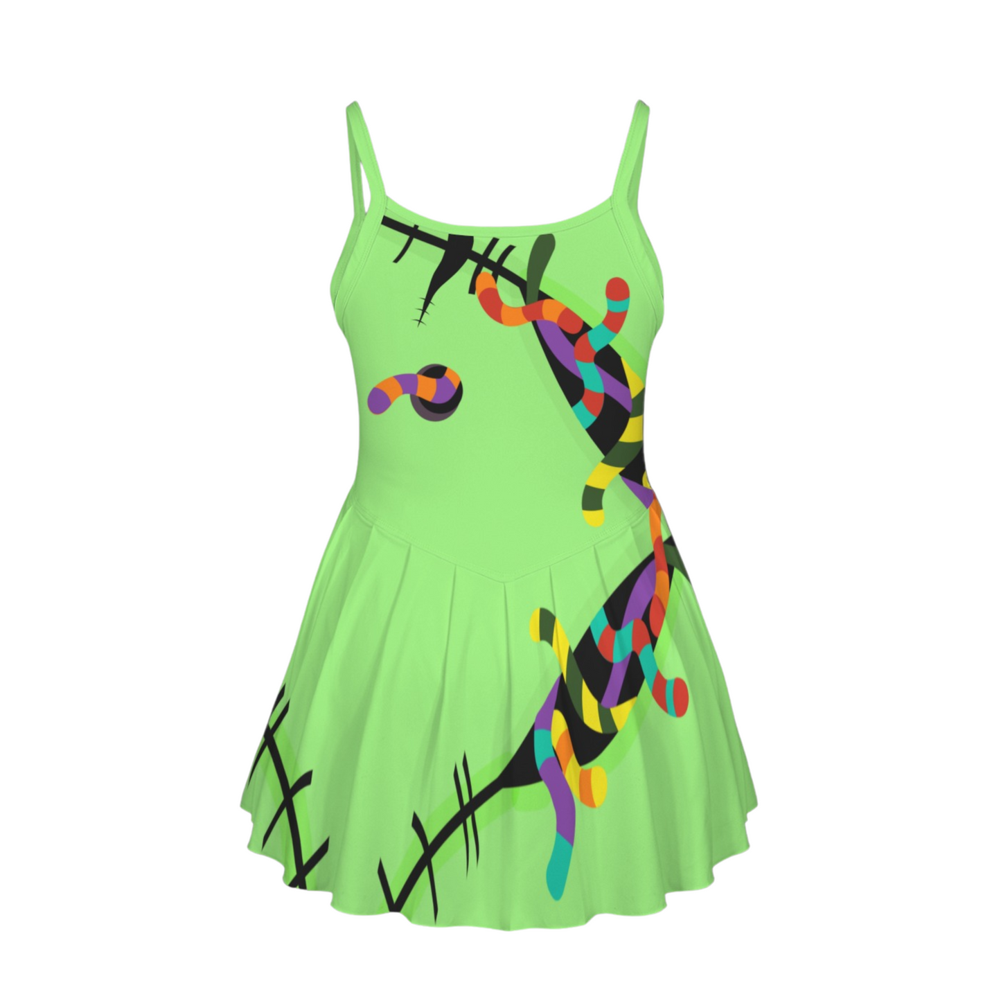 Oogie Pleat Skirt Active Dress