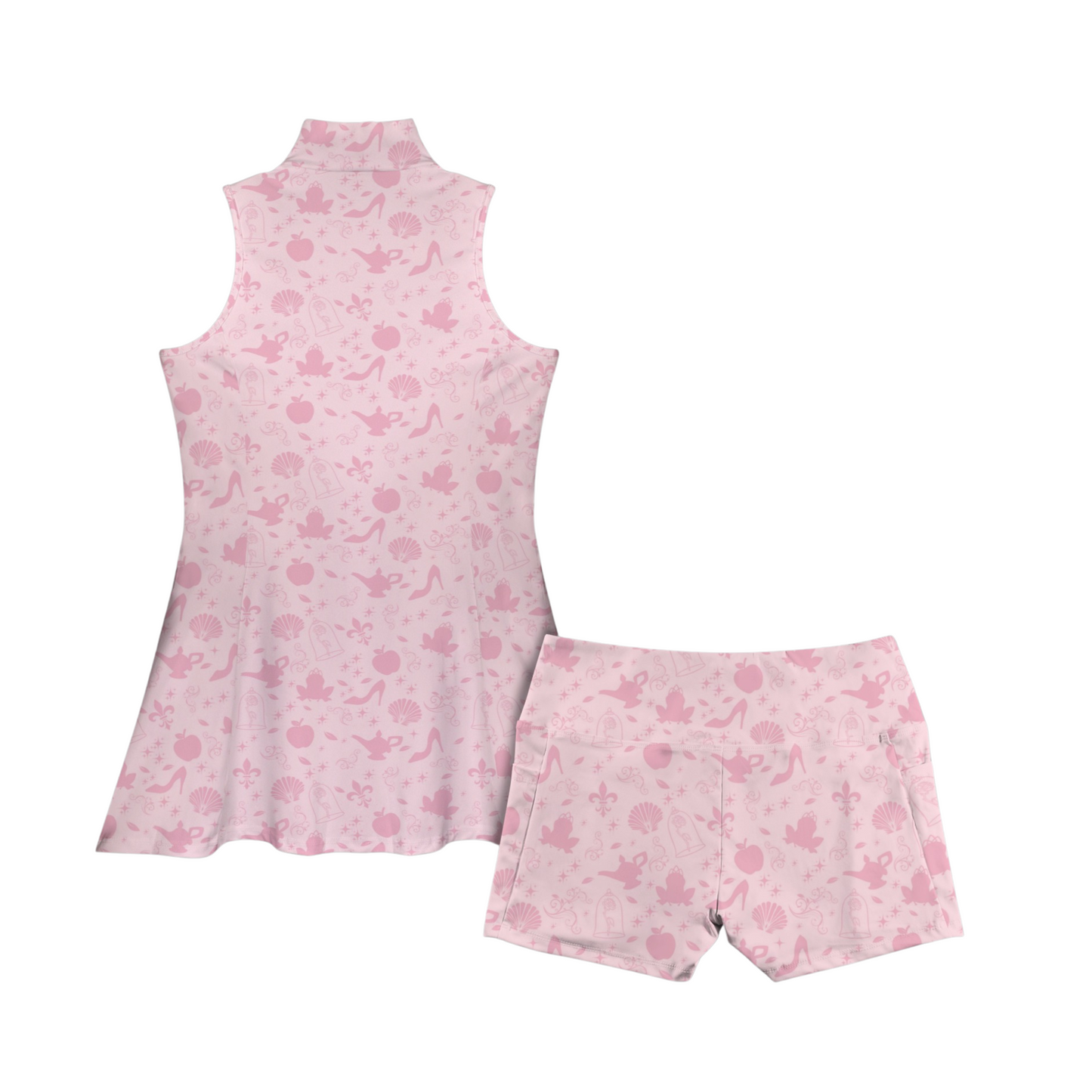 Princess Icons Collared Active Dress