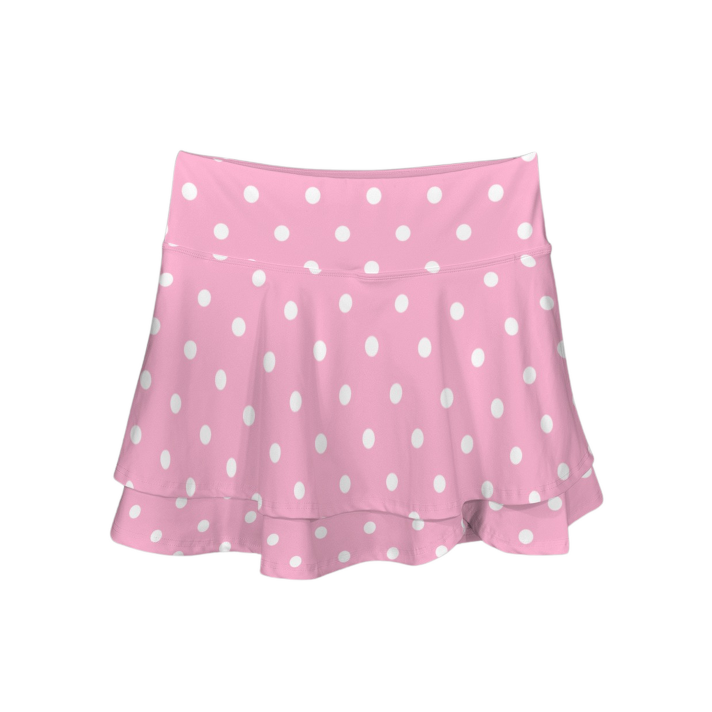 Minnie Dots Ruffle Active Skort