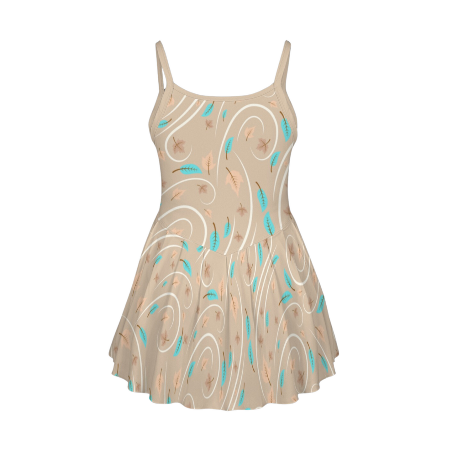 Pocahontas Pleat Skirt Active Dress