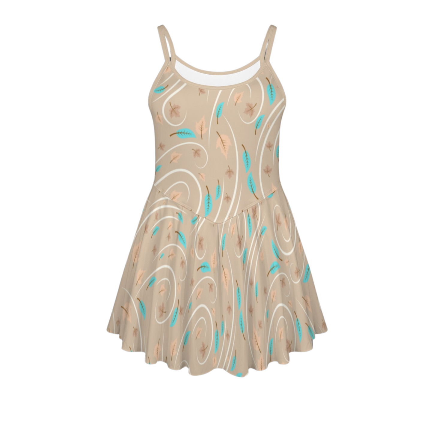Pocahontas Pleat Skirt Active Dress