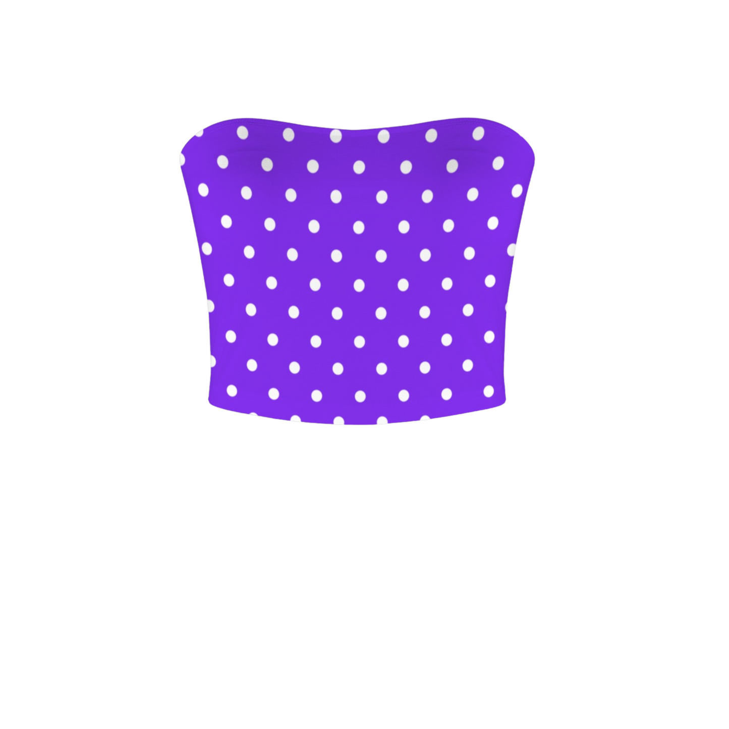 Minnie Dots Crop Tube Top