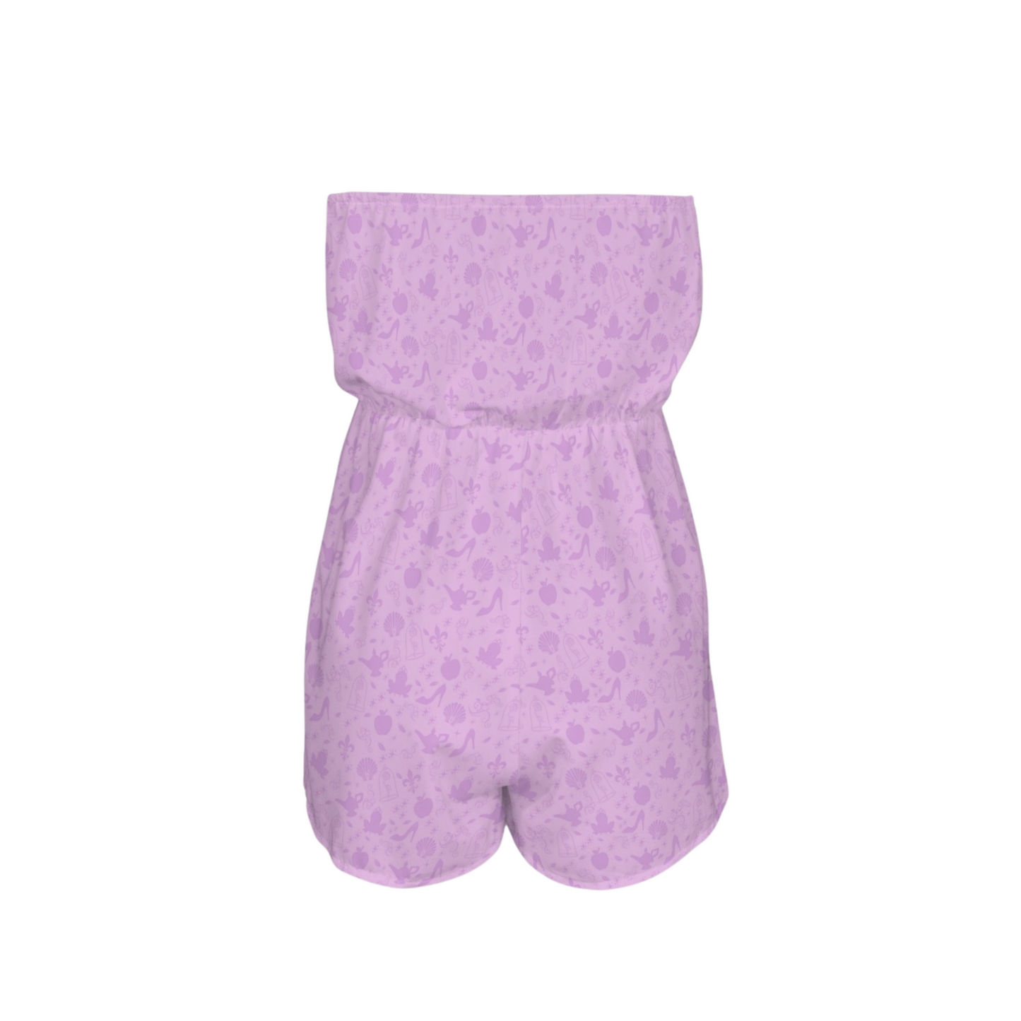 Princess Icons Strapless Romper