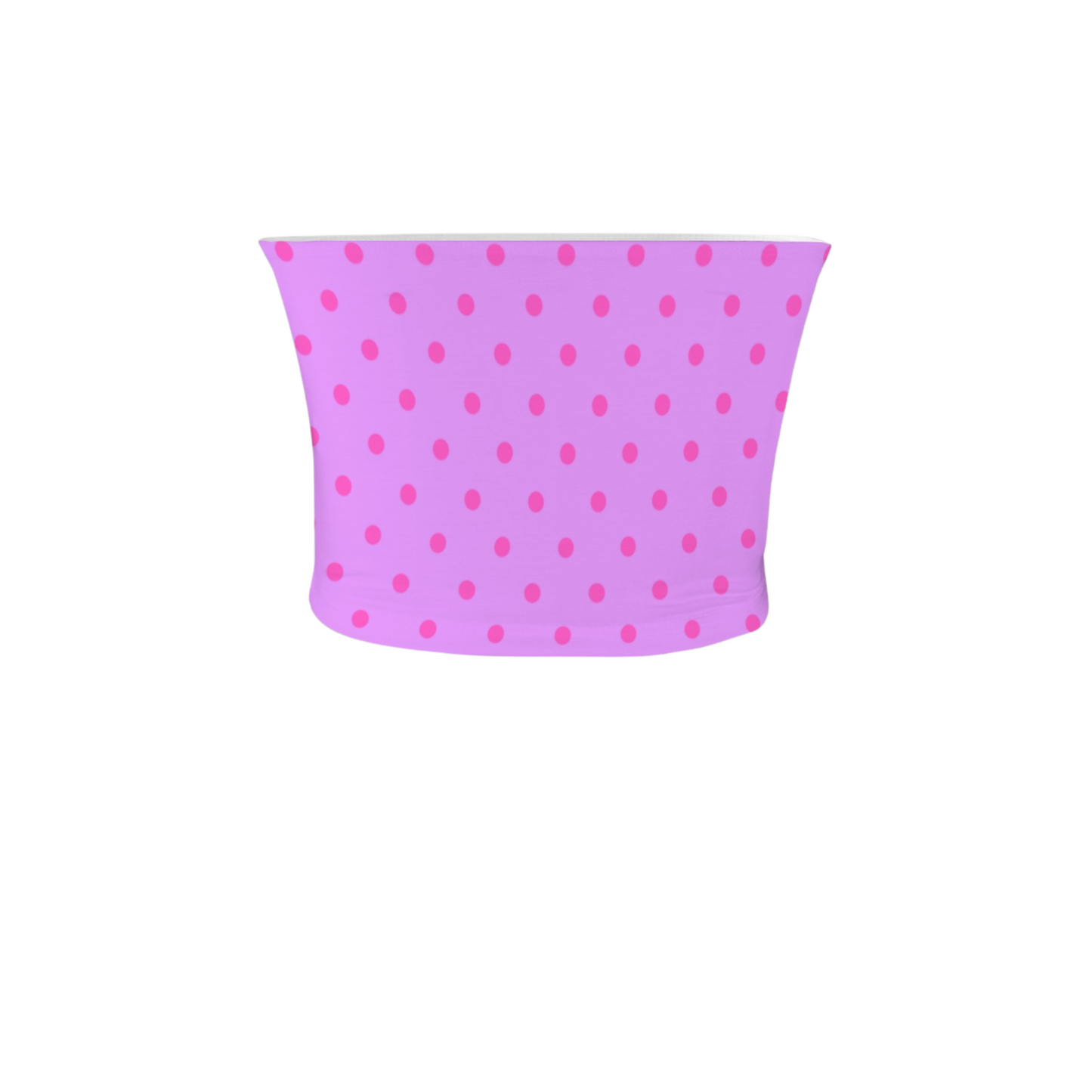 Minnie Dots Crop Tube Top