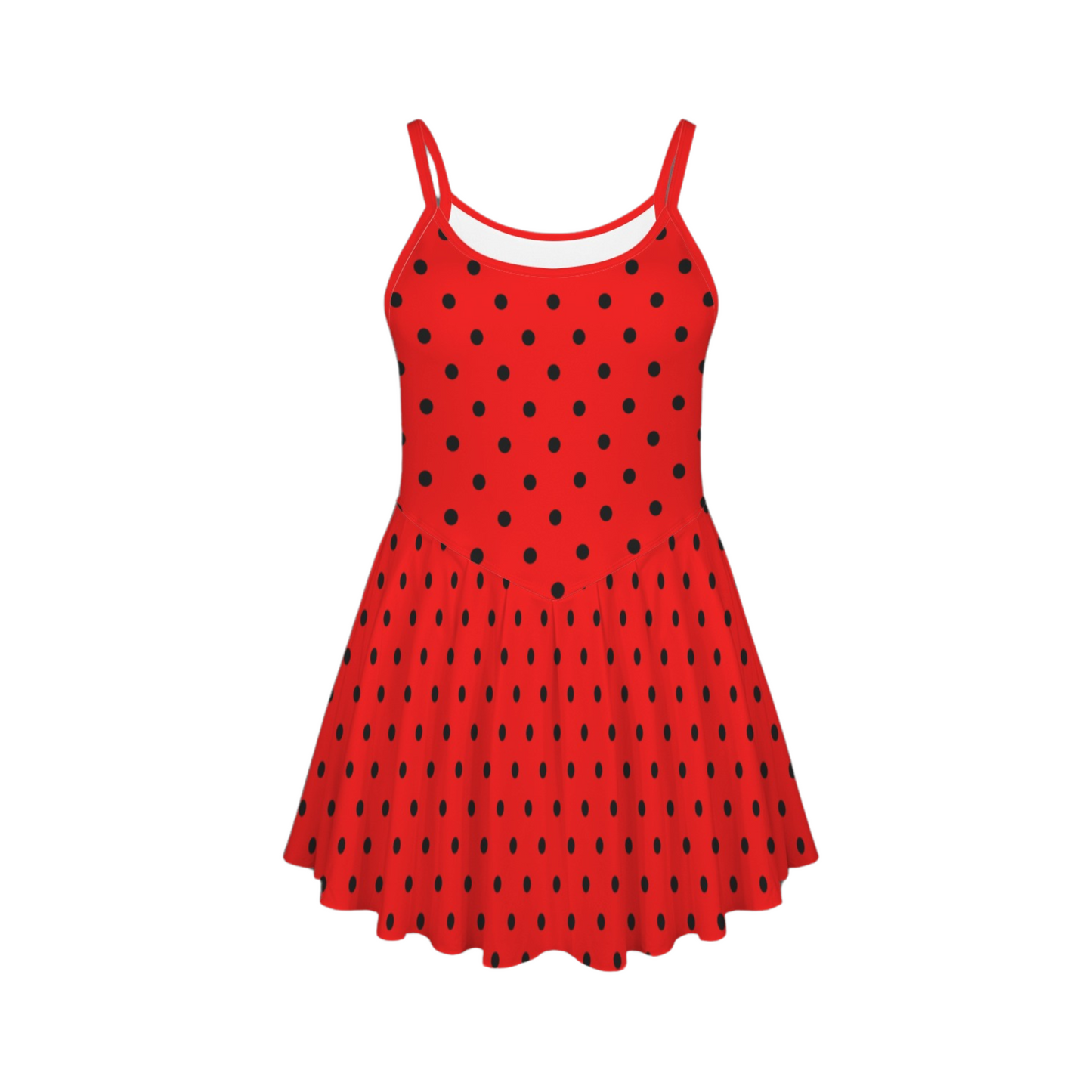 Miss Mouse Polka Dots Pleat Skirt Active Dress