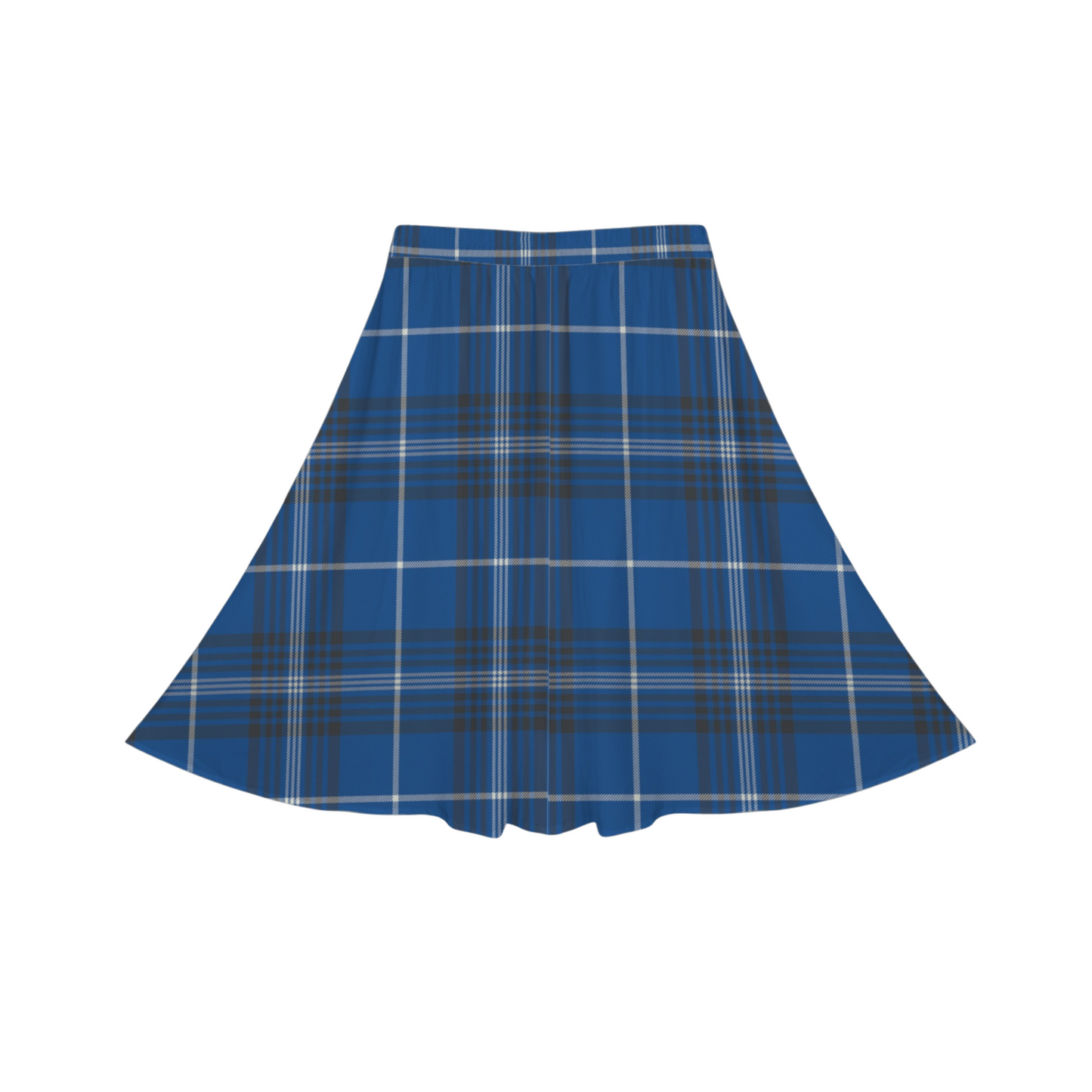 Houses Plaid Midi Skirt