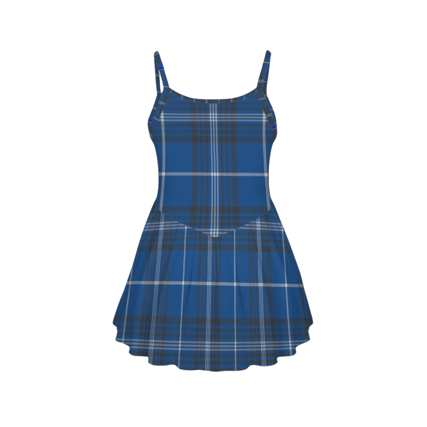 Eagle House Plaid Pleat Skirt Active Dress