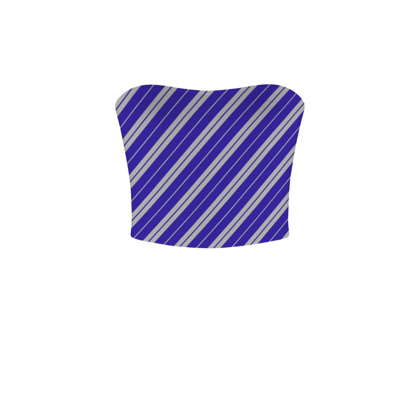 Houses Stripes Crop Tube Top
