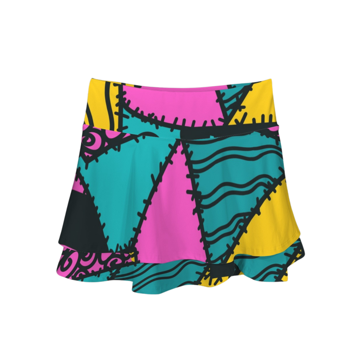 Sally Ruffle Active Skort