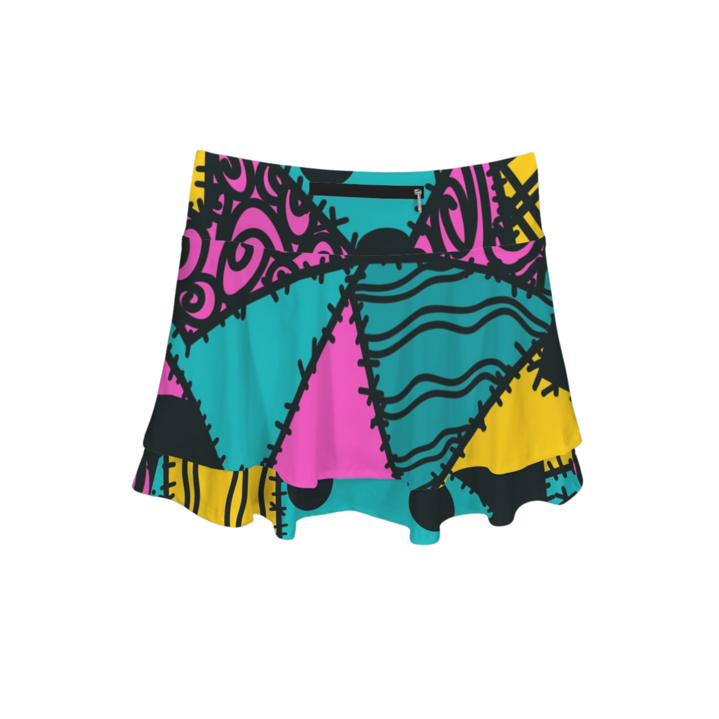 Sally Ruffle Active Skort