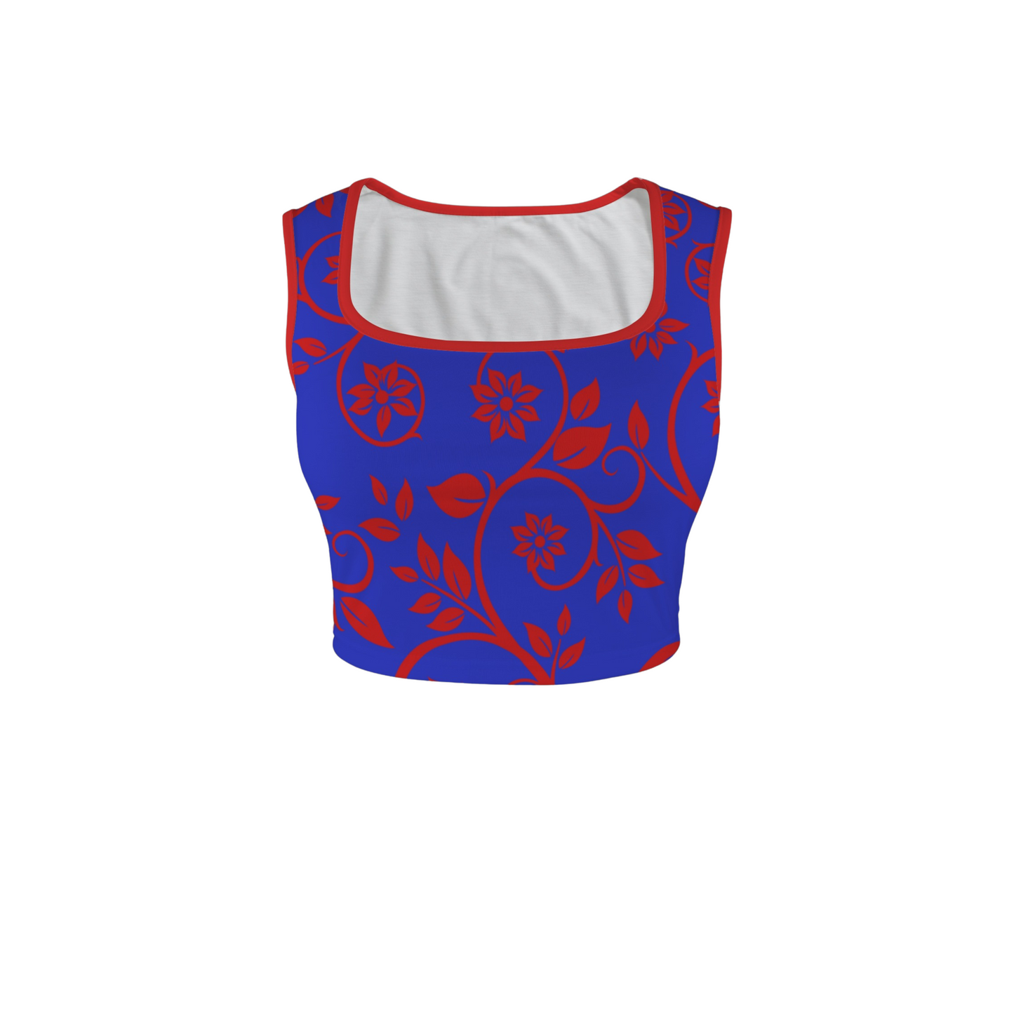 Snow Square Neck Crop Top