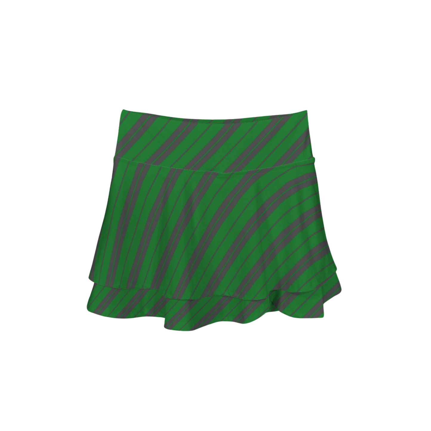 Houses Stripes Ruffle Active Skort