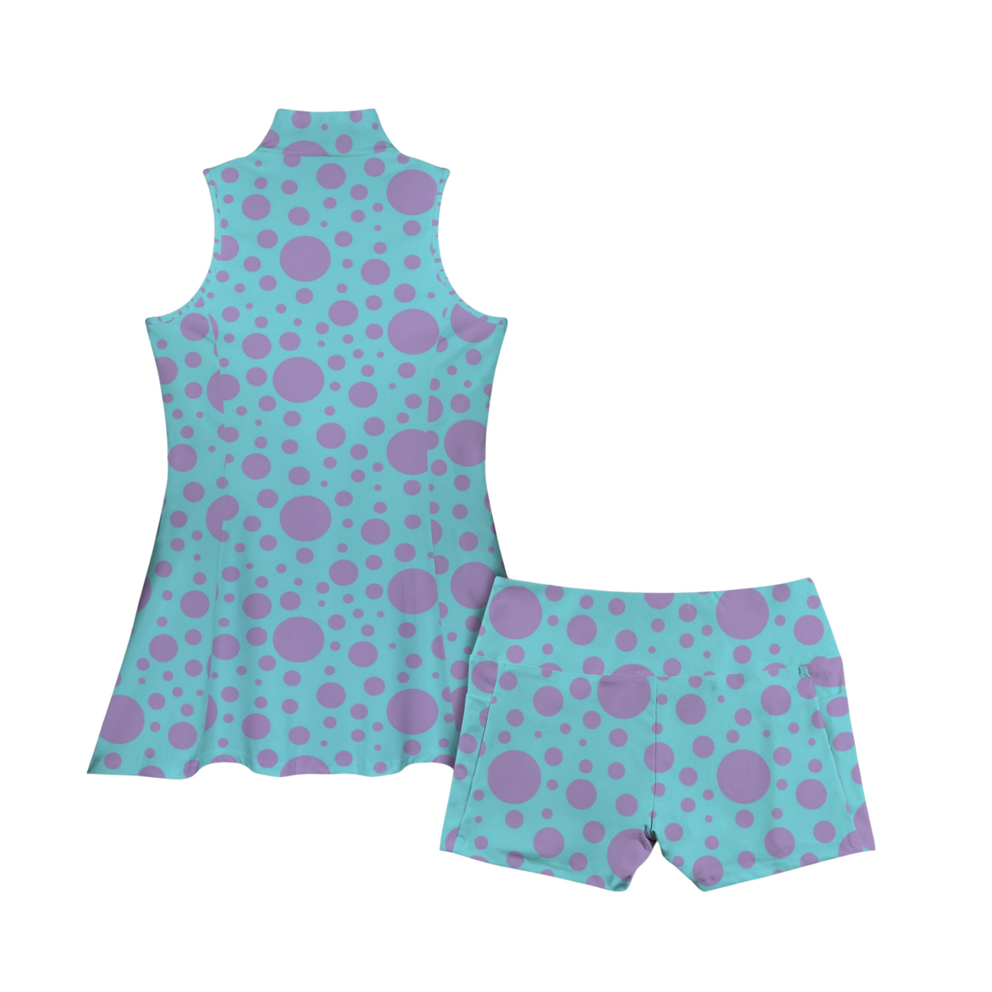 Sully Dots Collared Active Dress