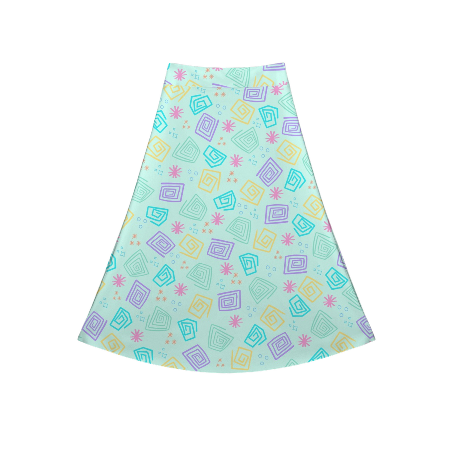 Spinning Cups Crossover Midi Skort