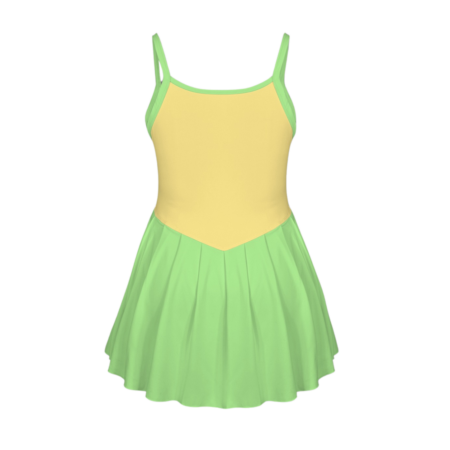 Tiana Colorblock Pleat Skirt Active Dress