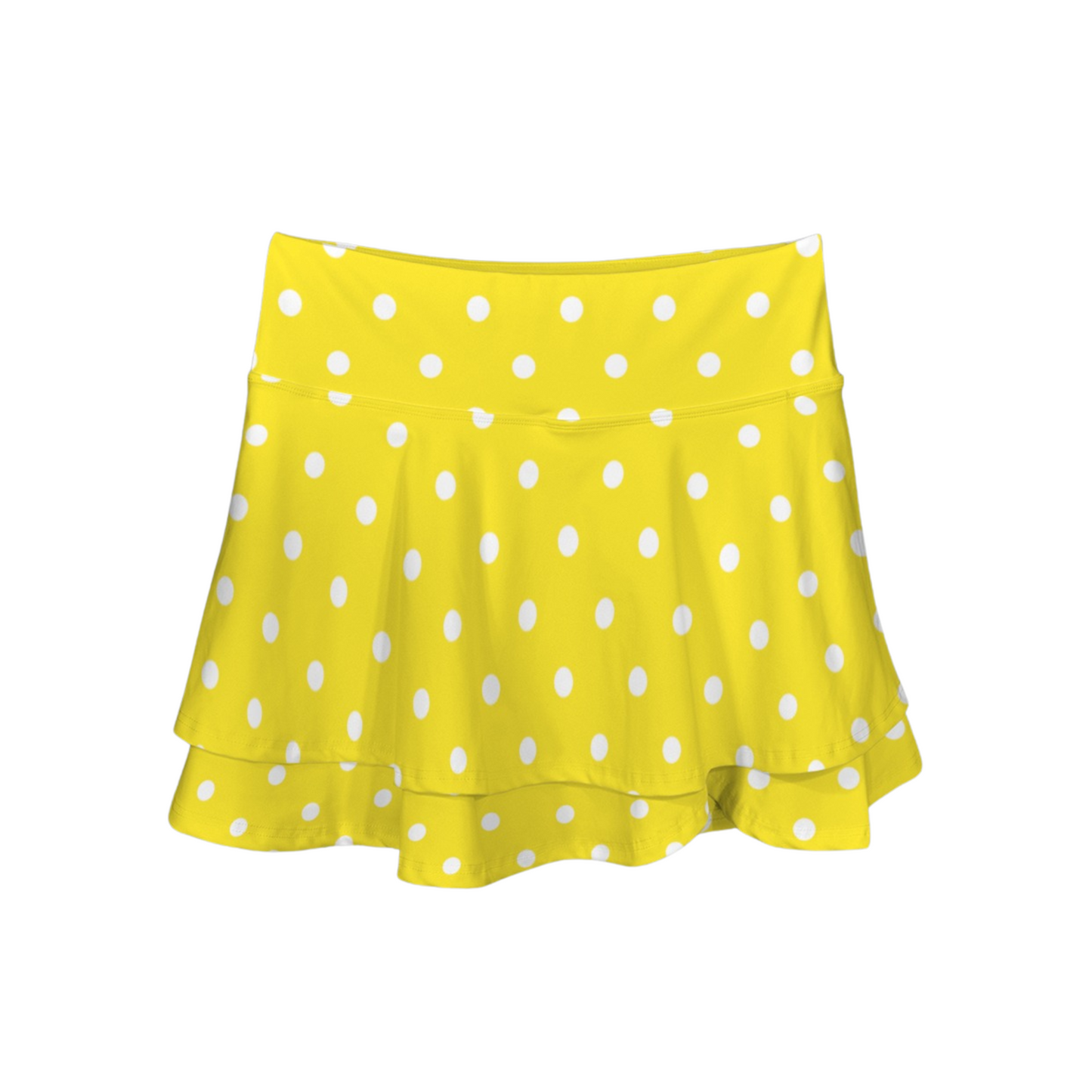 Minnie Dots Ruffle Active Skort