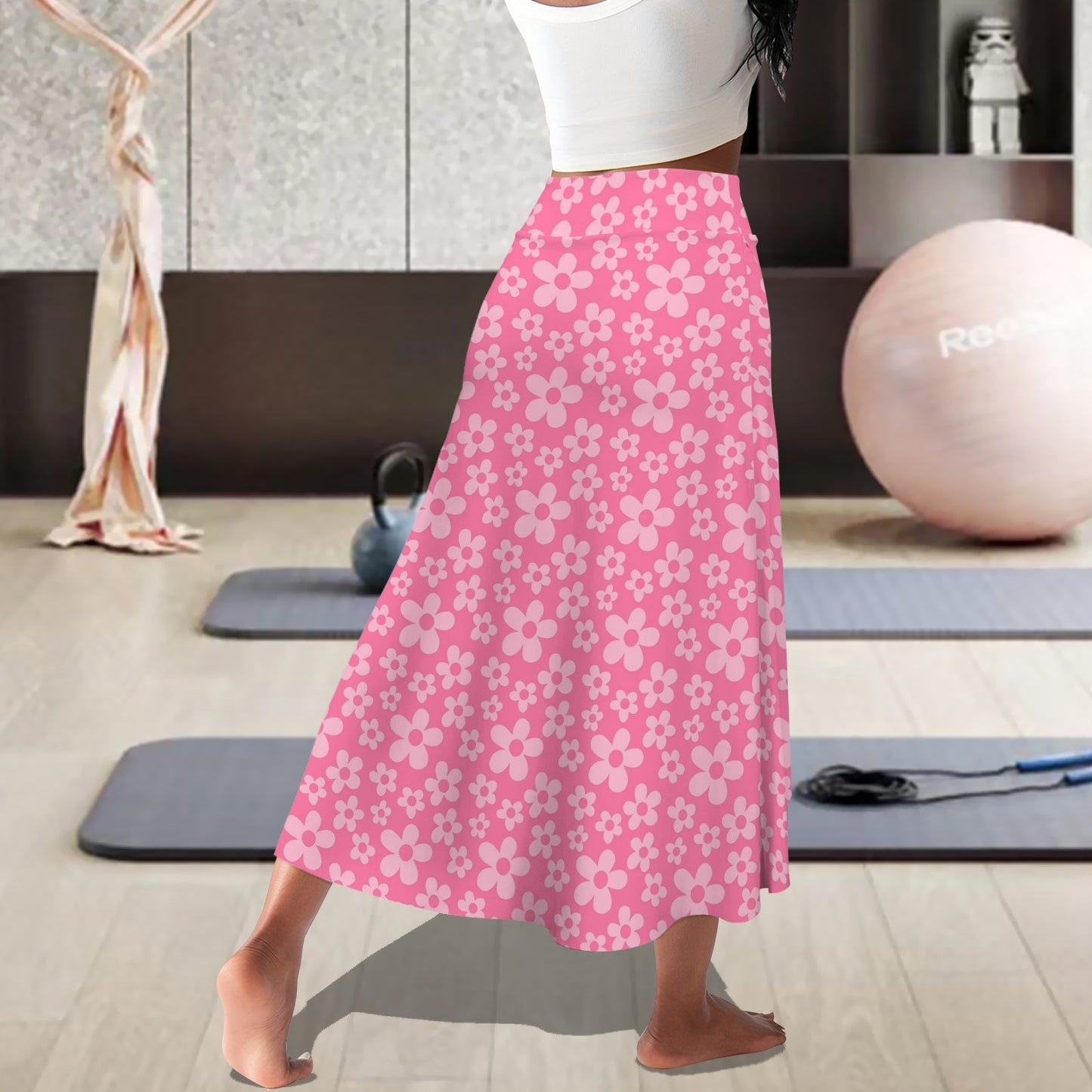 boopinkflower. midi skort