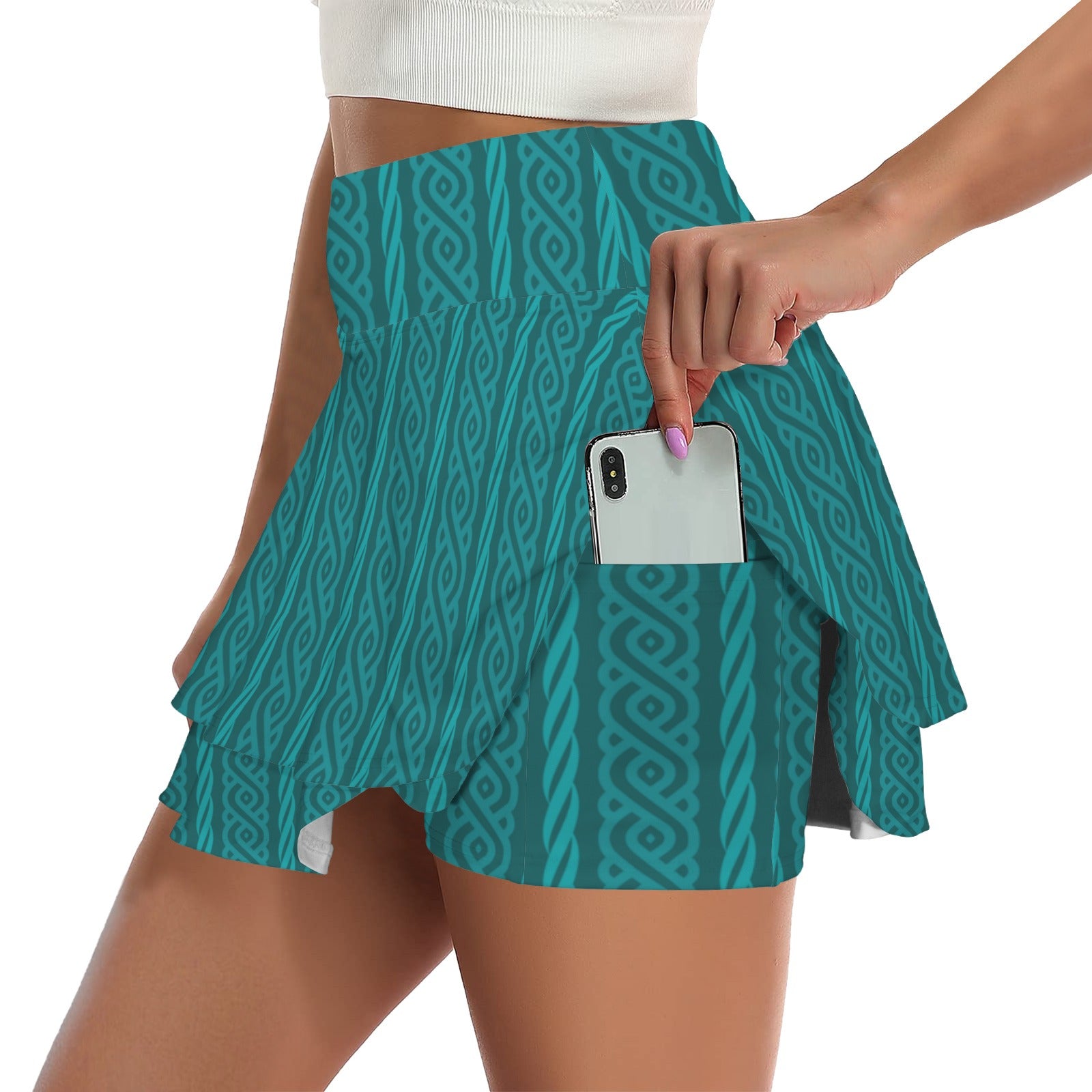 meridatealceltic. ruffle skort