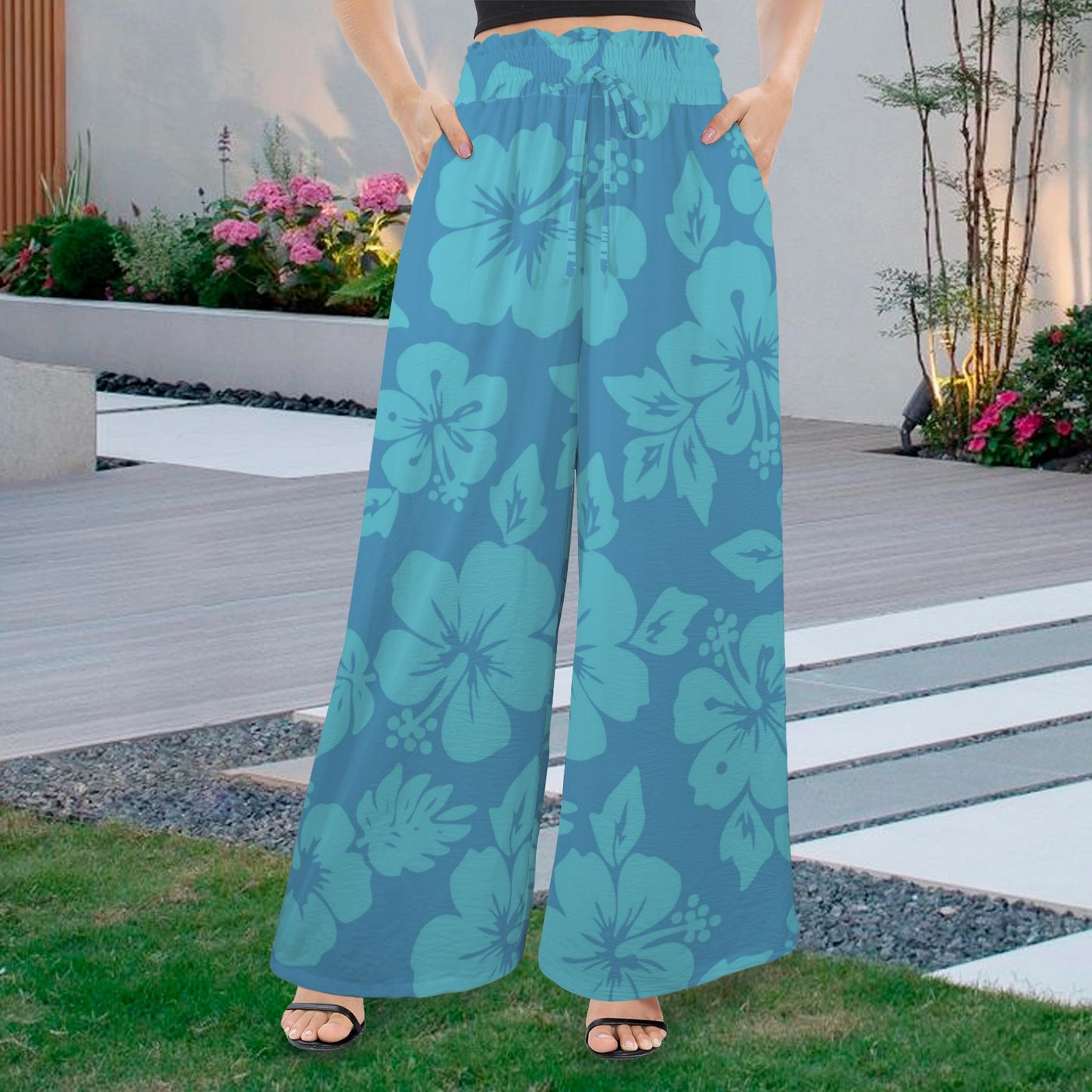 stitchflower. wide leg