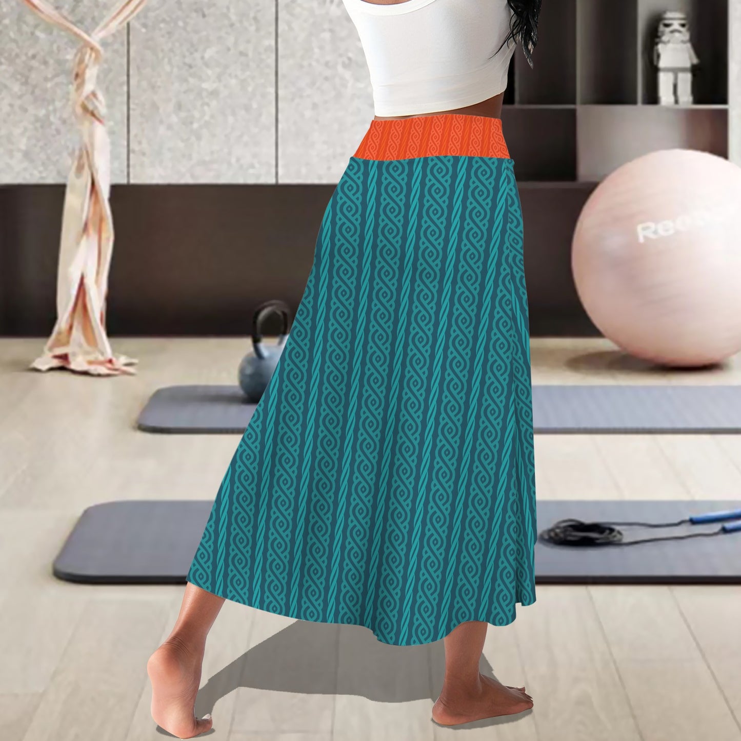 meridaorange. midi skort