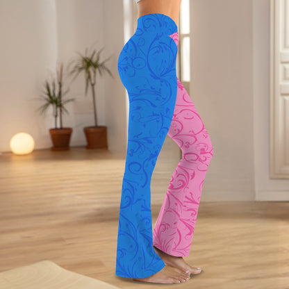 makeitpinkblue. yoga flare