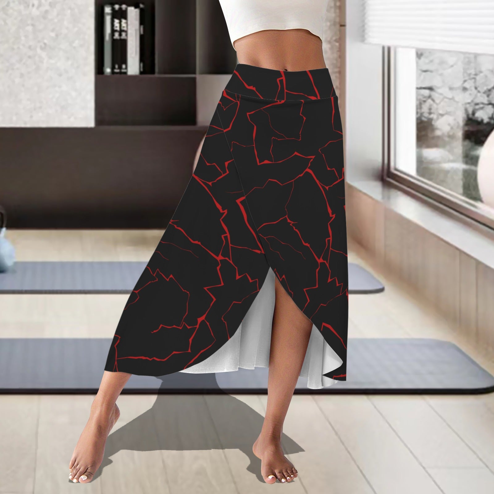 kylo. midi skort