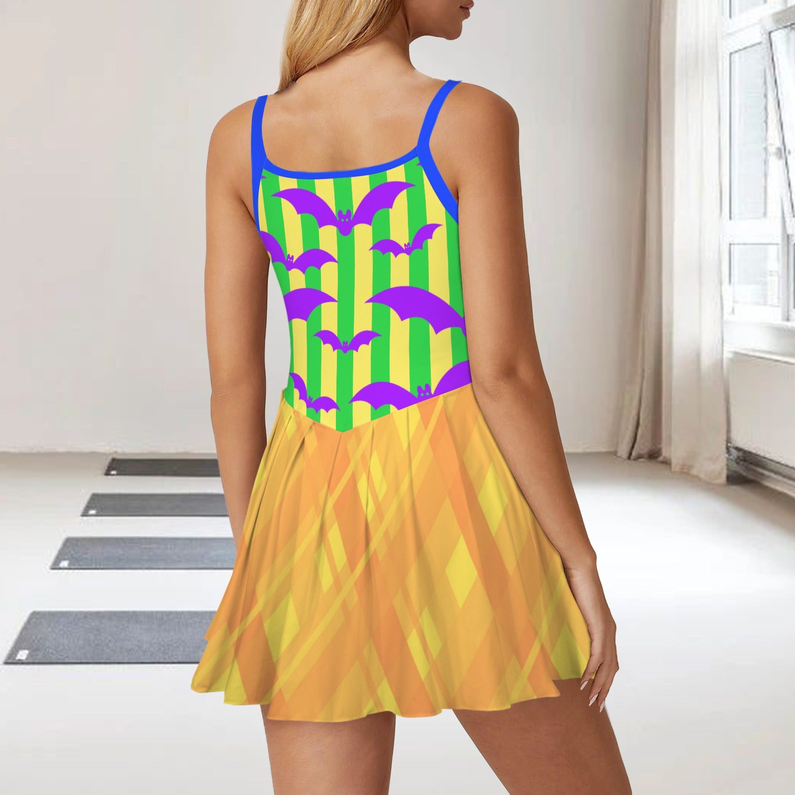 casthalloween. pleat active dress