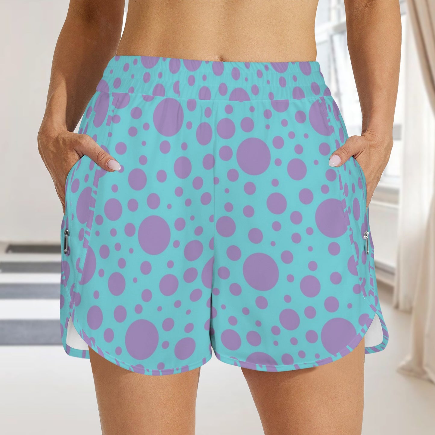 sullydots. running shorts