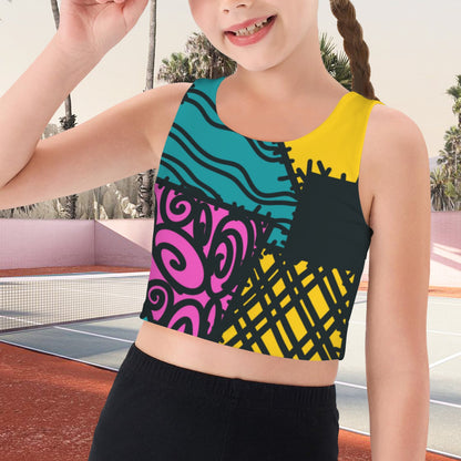 sally. girls sports crop