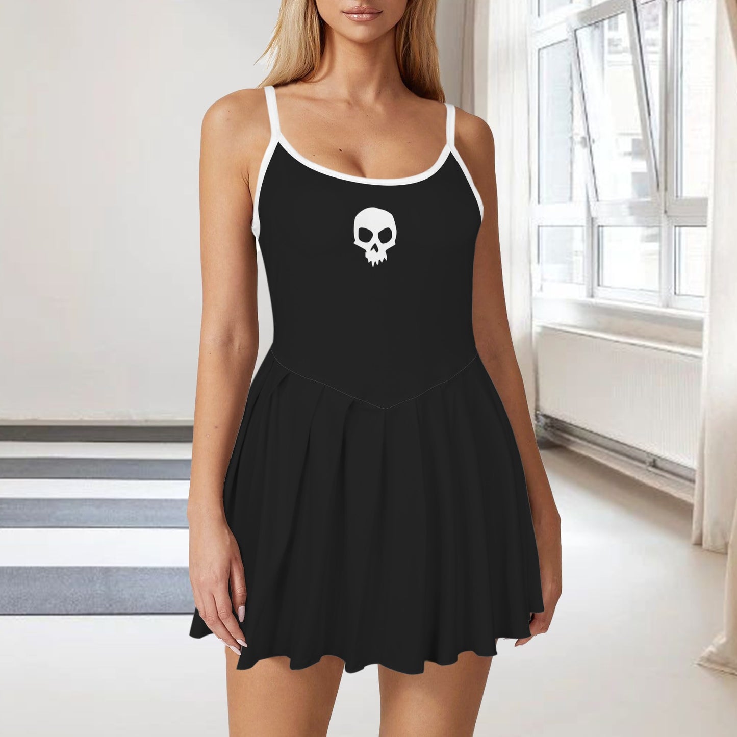 sid. pleat active dress