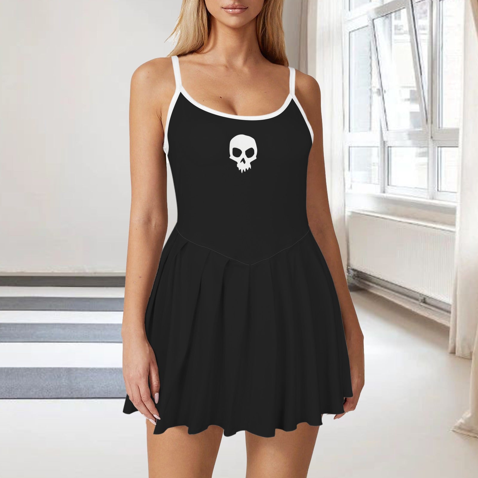 sid. pleat active dress