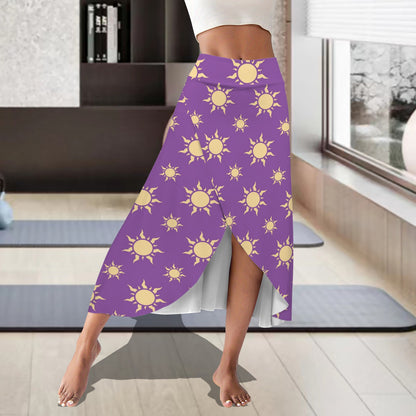 rap.purpsun. midi skort