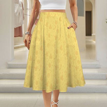 iconsyellow. midi skirt