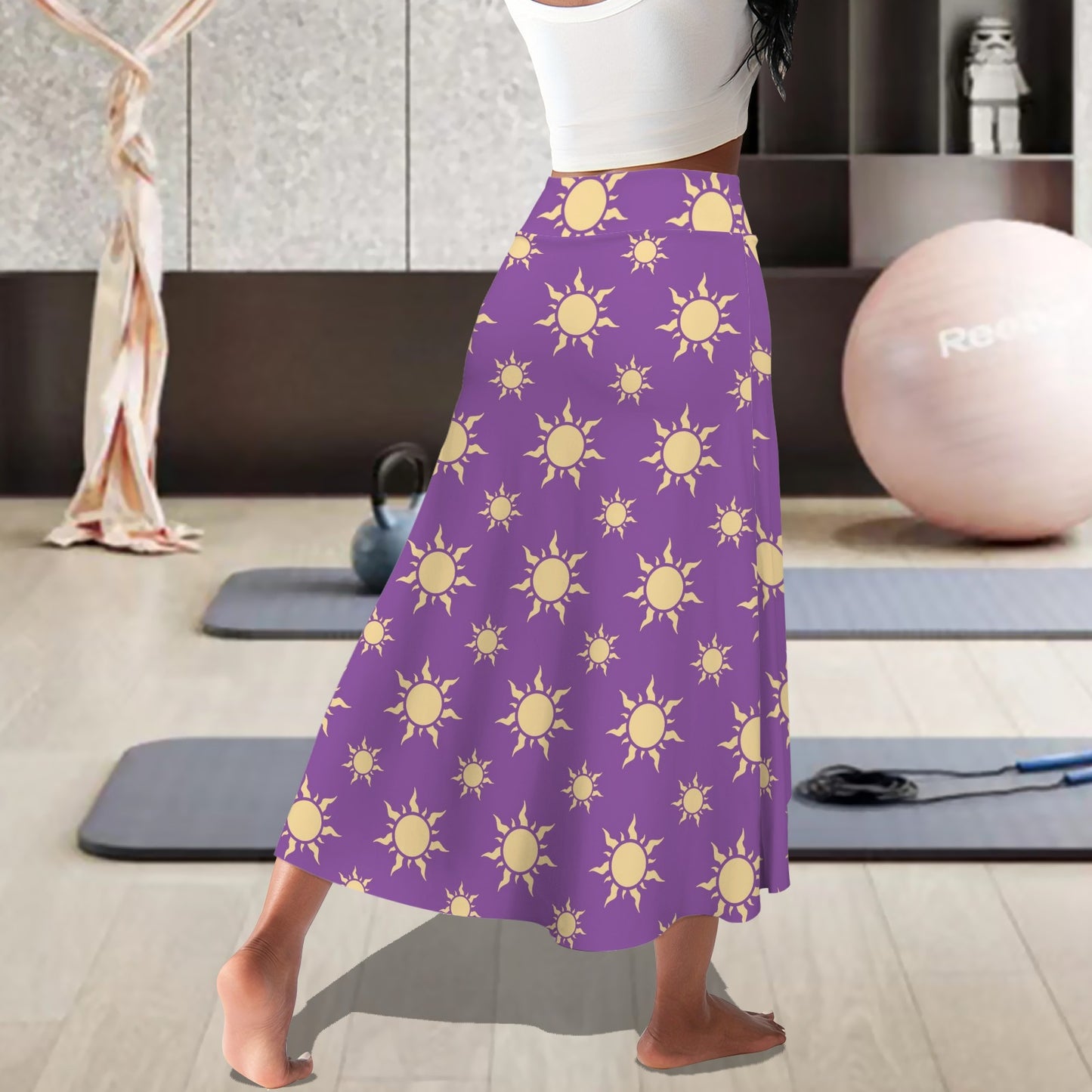 rap.purpsun. midi skort